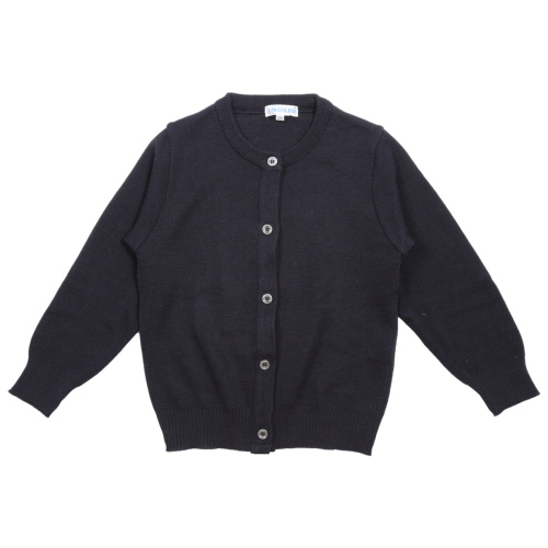 【極美品】ブーケ　お受験 セットアップ　 110 濃紺　ワンピース　カーディガン お受験/セレモニーに】濃紺 洗える/衿取り外し ワンピース+