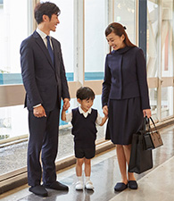 受験用自立バッグ　完全自立　ブラック 完全自立型 国立受験用 お受験バッグ [ノーブルシリーズ] 高級