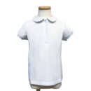 お教室用丸襟かのこポロシャツ　半袖 100〜130センチ