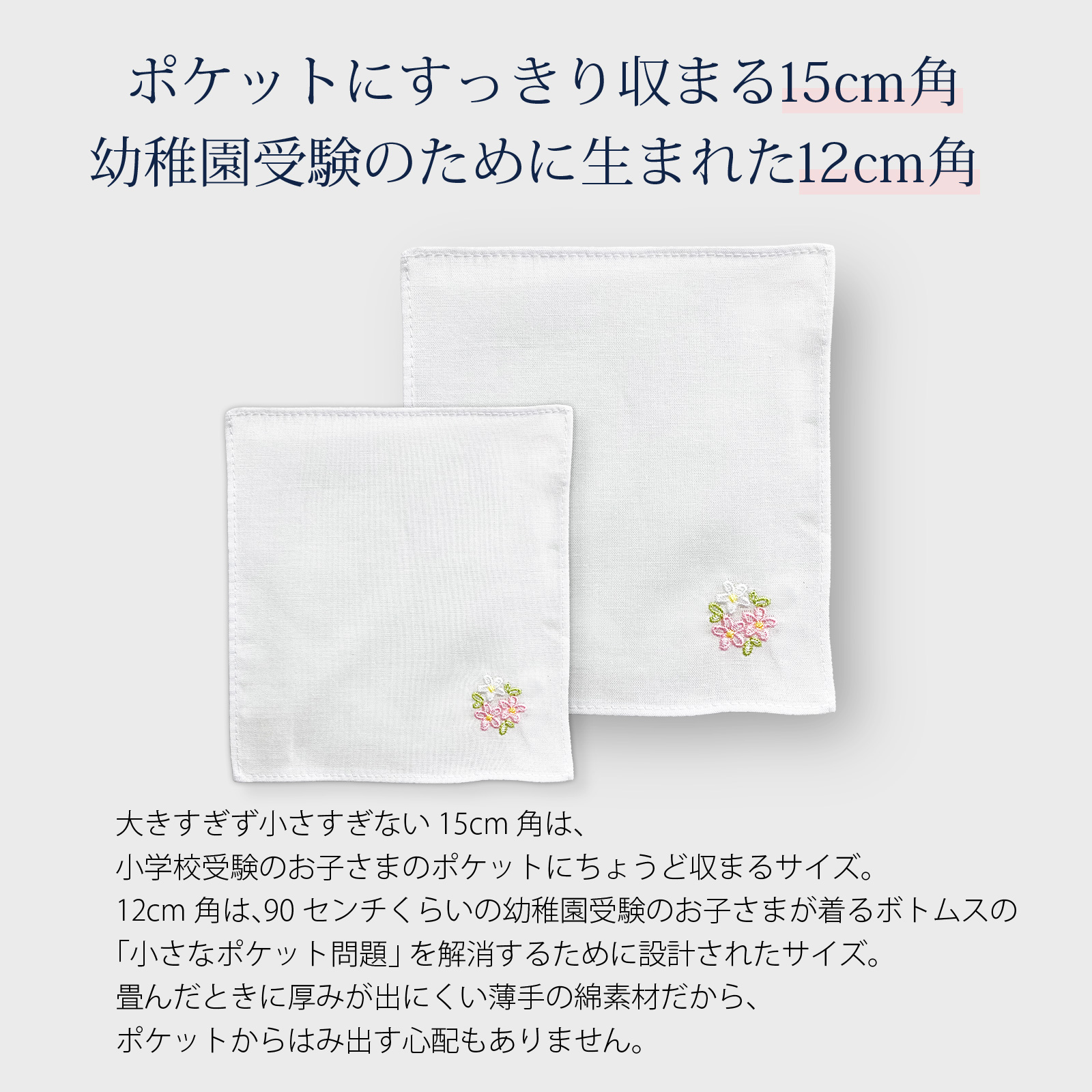 ���󌱂̂��߂̃T�C�Y 15cm 12cm 2�T�C�Y