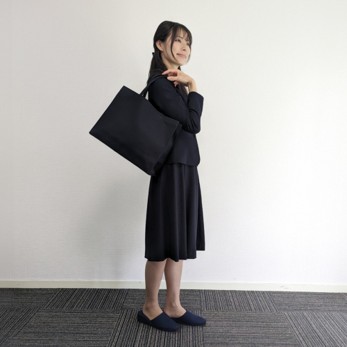 お受験バッグ 完全日本製 横型 完全自立型サブバッグ お父様も