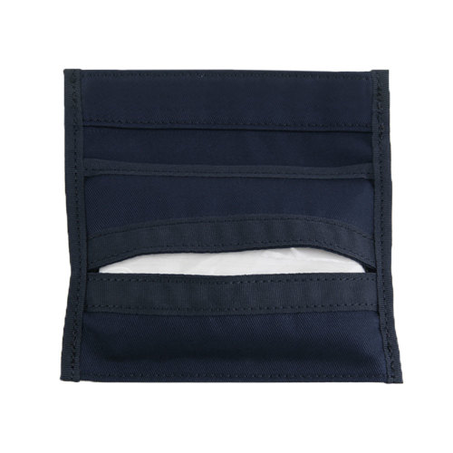 付けポケット ティッシュケースタイプ 安全ピン付き ちり紙入れ｜お