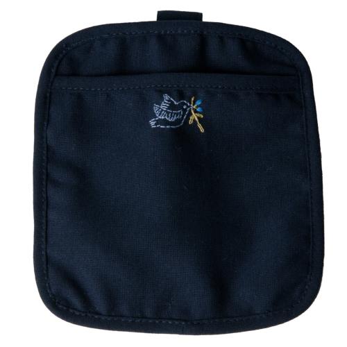 お受験専門店品質【Wポケットタイプ・安全ピン付き】ロザリオケース