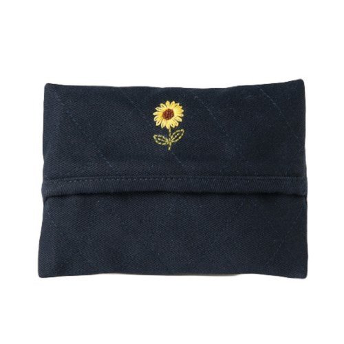 お受験専門店品質 お受験 ティッシュケース 手刺繍 リス