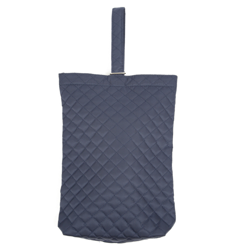 紺色無地キルティングシューズケース 軽量タイプ｜お受験用品のお店